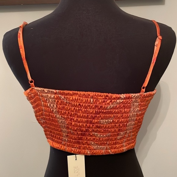 NWT RACHEL ZOE CROP TOP SIZE L - Picture 6 of 9